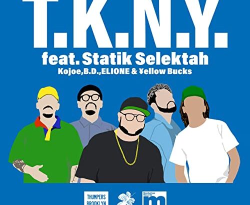 極上NYビート上で和製のMCが巧みにフローする一曲「T.K.N.Y feat. Statik Selektah」